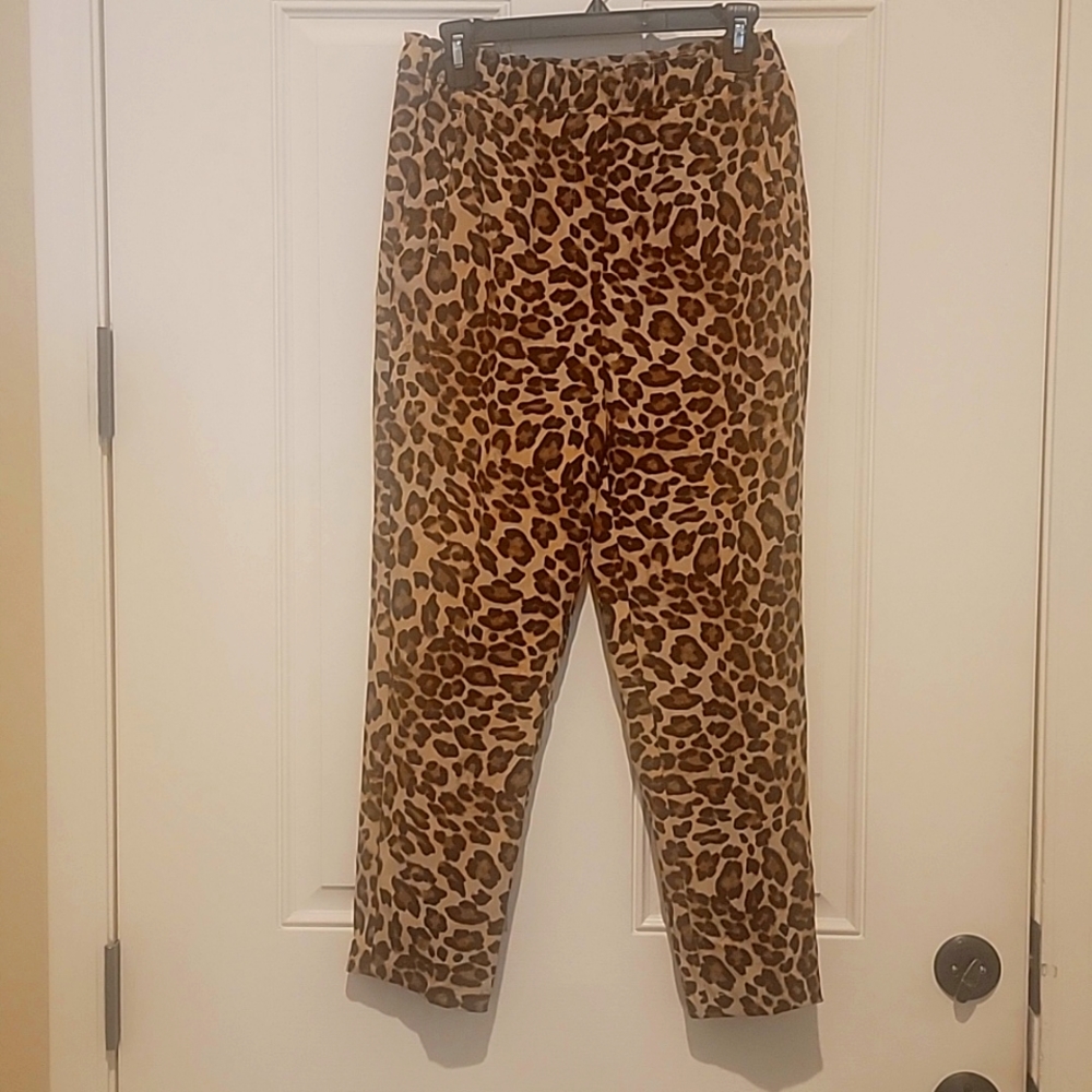 Womens Cheetah Print Pant